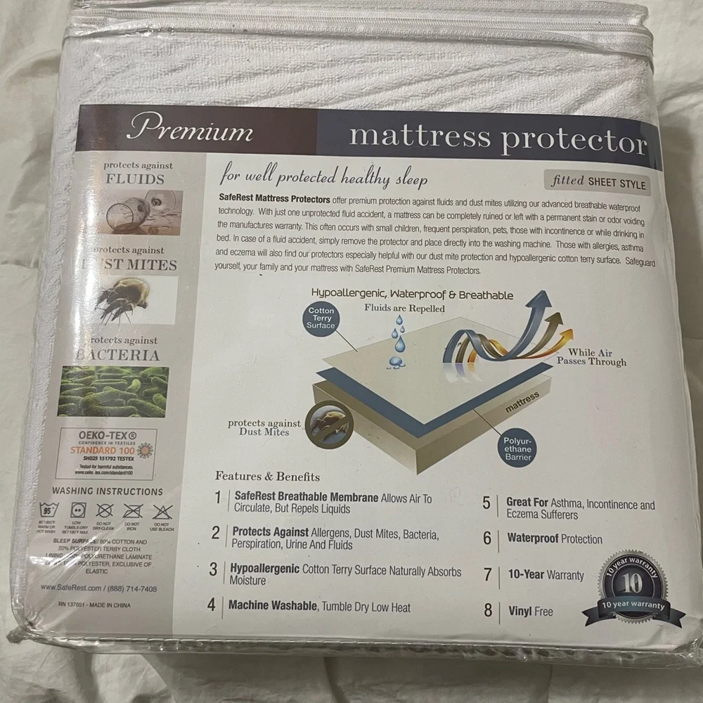 Safe Rest Mattress Cover